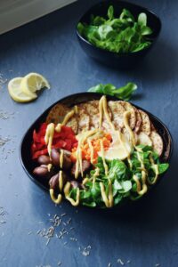 buddha bowl, bowl, Schüssel, Mittagessen, Rezept, Abendessen, lunch, dinner, lecker, delicious, easy, einfach, lecker, healthy, gesund, vegan, glutenfrei, glutenfree, zuckerfrei, ohne Zucker, sugarfree, abnehmen, Gemüse, veggies, vegetables,