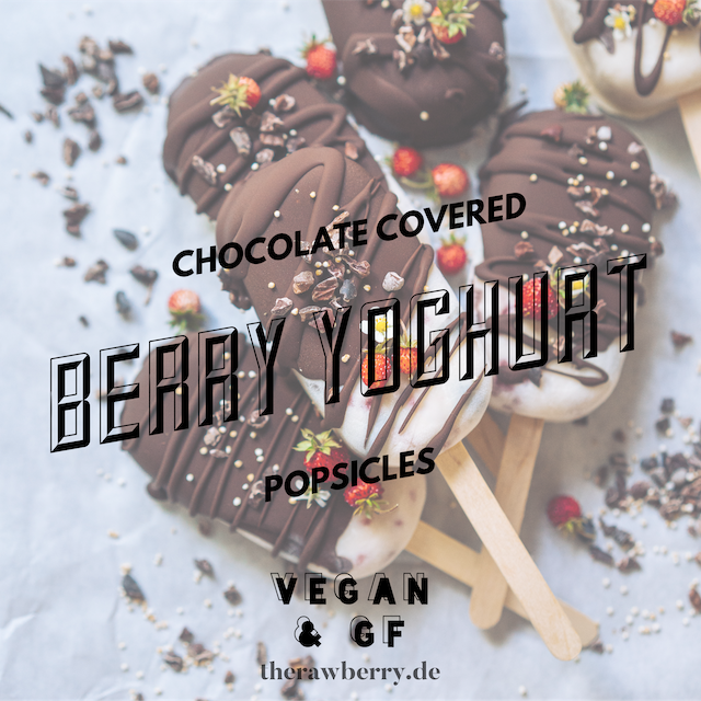 vegan, food, essen, glutenfrei, glutenfree, easy, einfach, summer, Sommer, rezept, recipe, healthy, popsicle, eis am stil, schokolade, chocolate, berries, Beeren, therawberry, Marie Dorfschmidt, food photography, gesund, foodie, Plantbased, yoghurt, joghurt, marmelade, jam, frozen, dessert, nachtisch